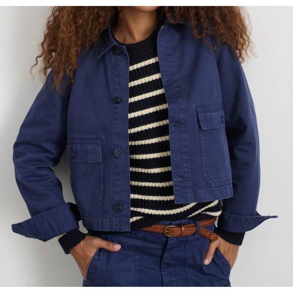 MARFA TWILL WORK JACKET main image 0
